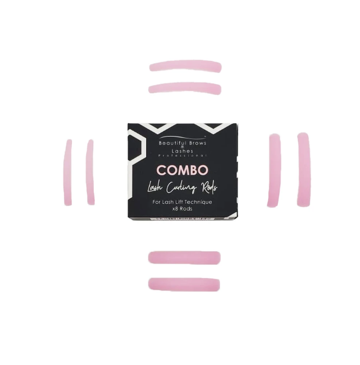 BOMB Duo Lash Lift & Brow Lamination-Curling Rods